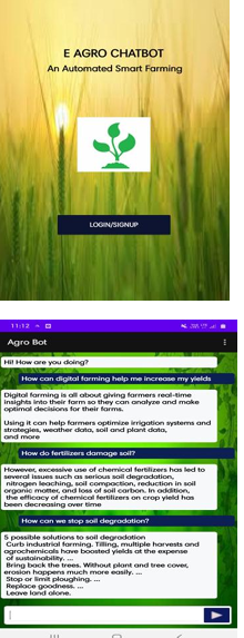 E-Agro Chatbot